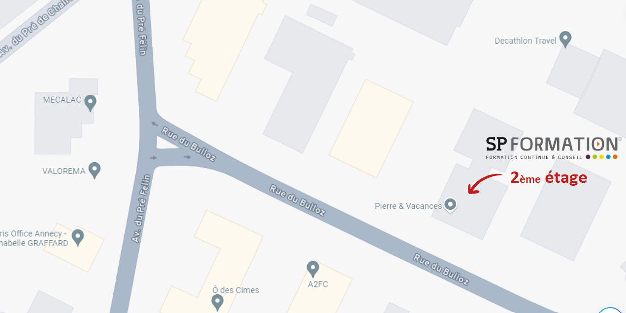 Accès au centre de formation